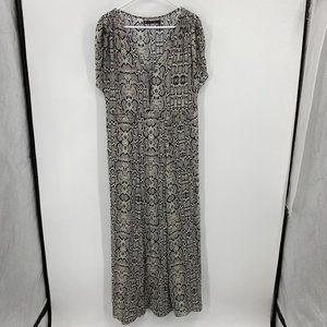 Vix Paula Hermanny Snakeprint Coverup Small